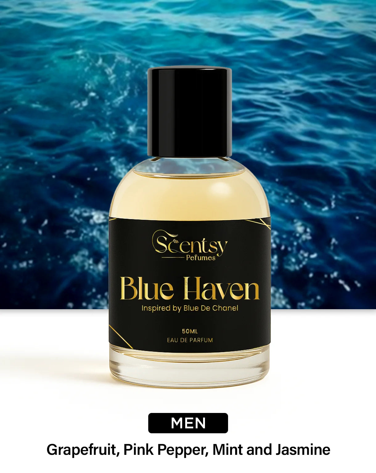 Blue Haven - Inspired by iconic Bleu de Chanel