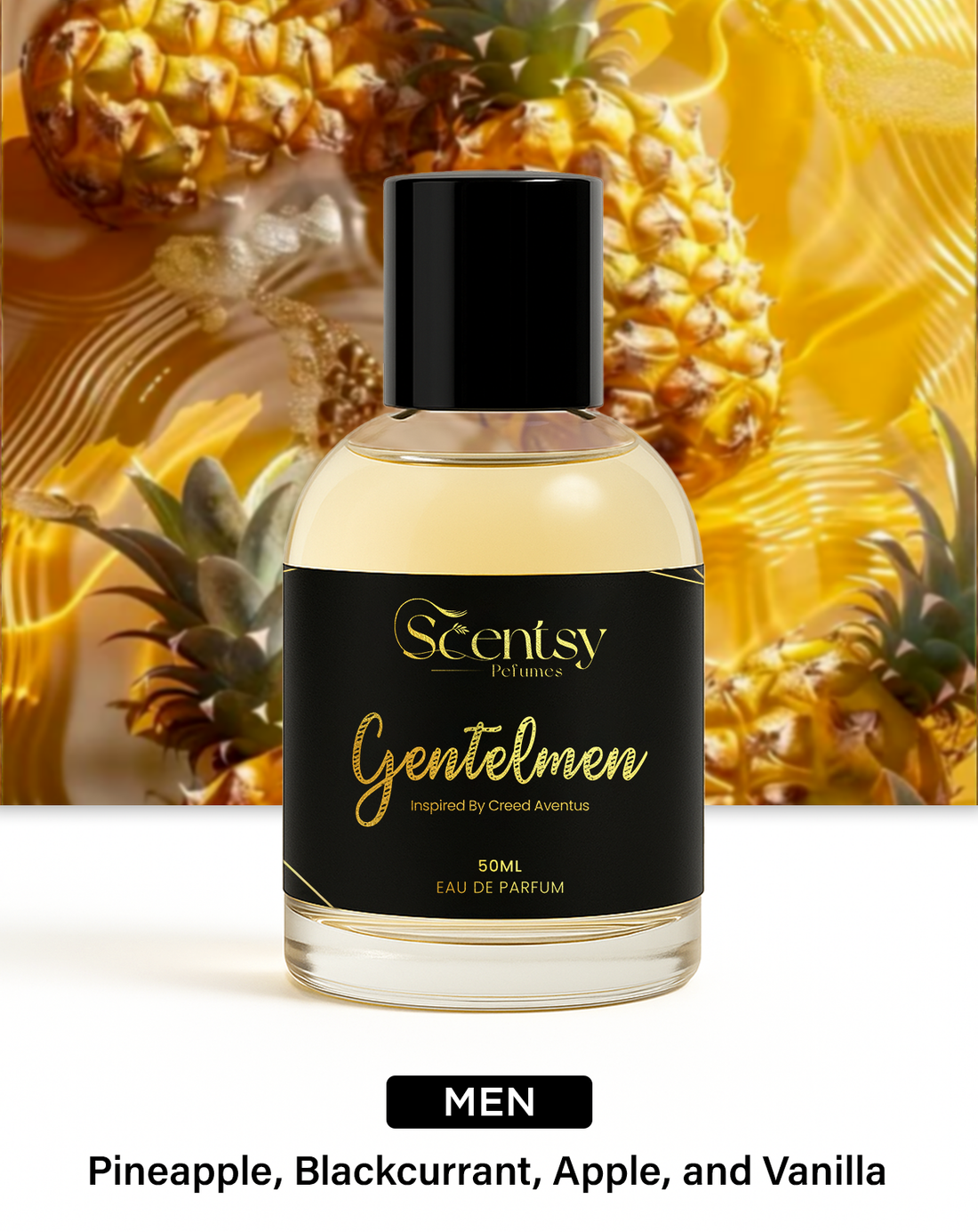 Gentelmen Inspired by Creed Aventus Scentsy
