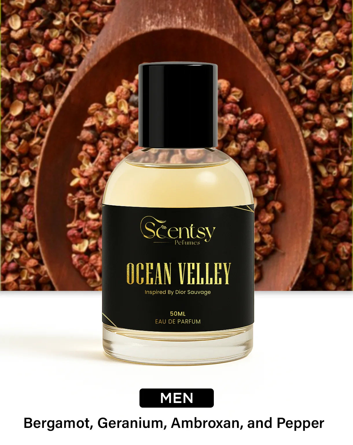 Ocean Velley Inspired Sauvage Christian Dior